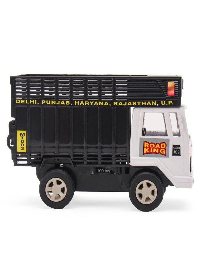 Shinsei Goods Carrier Maintenance Free Pullback Spring Action Race Toy Gift for Boys 3+ Years. Strong ABS Plastic, NO Sharp Edges, BIS Certified. Pack of 1, Color White - Image 4